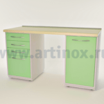 Стол AR-L03 — Металл в полимере